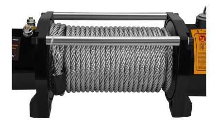Troliu electric auto 12V 4700W cu forta de tractare 4310 kg si telecomanda (KD2197) [14]