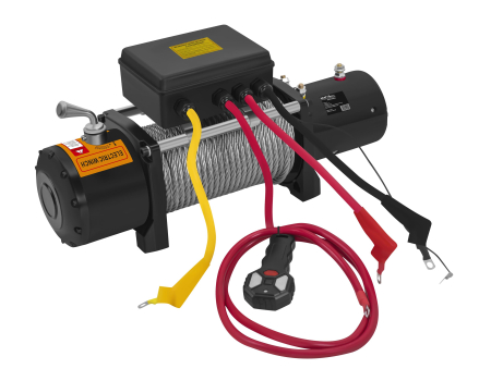 Troliu electric auto 12V 4700W cu forta de tractare 4310 kg si telecomanda (KD2197) [8]