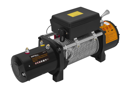 Altele - Troliu electric auto 12V 4700W cu forta de tractare 4310 kg si telecomanda (KD2197)