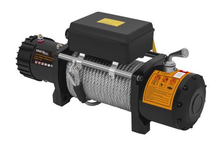 Troliu electric auto 12V 5000W cu forta de tractare 5900 kg si telecomanda (KD2198) [8]