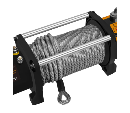 Troliu electric auto 12V 5000W cu forta de tractare 5900 kg si telecomanda (KD2198) [11]