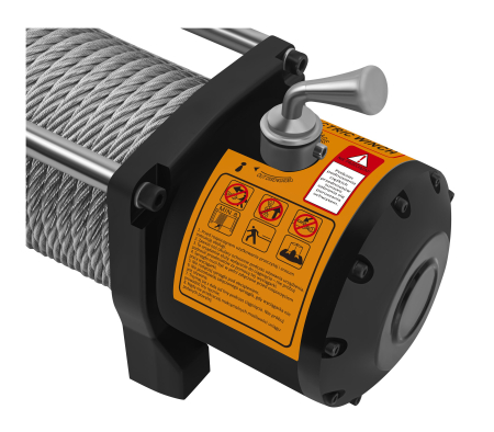 Troliu electric auto 12V 5000W cu forta de tractare 5900 kg si telecomanda (KD2198) [4]