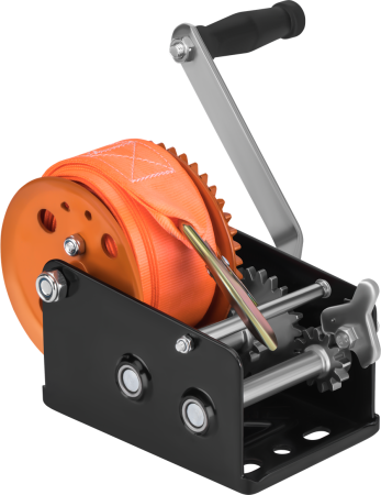 Troliu manual 1150kg 2500lbs cu chinga 10m (KD1314) [5]