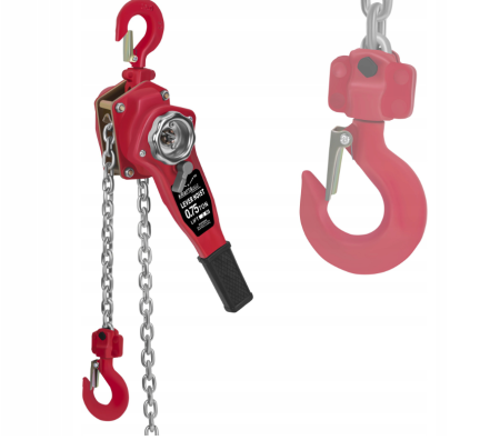 Altele - Troliu manual cu lant cu clichet, 750 kg, 2 m (KD3506)