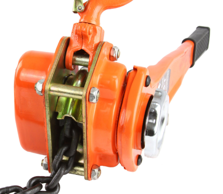 Troliu manual cu lant si clichet 1500 kg, lungime 3m (M80749) [3]
