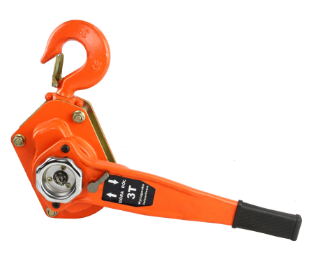 Troliu manual cu lant si clichet 3000 kg, lungime 3m (M80750) [4]