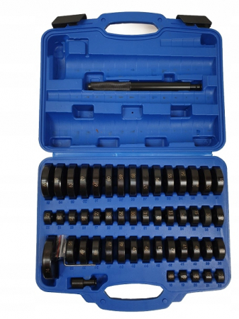 Trusa adaptoare presa extras demontat bucse bucsi rulmenti 52piese 18-74mm (S10976) [1]