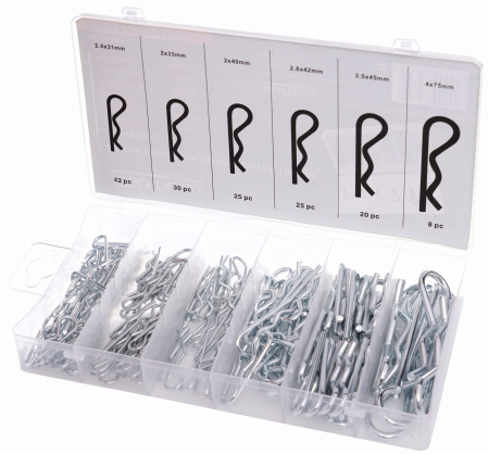 Trusa agrafe de siguranta arcuita stifturi 150piese (KD10482) [2]