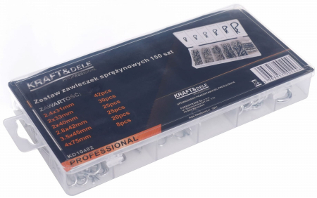 Trusa agrafe de siguranta arcuita stifturi 150piese (KD10482) [6]