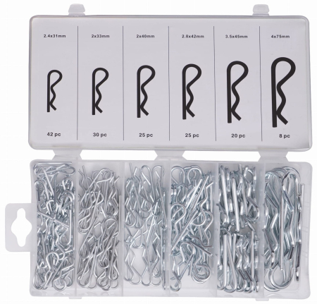 Trusa agrafe de siguranta arcuita stifturi 150piese (KD10482) [3]