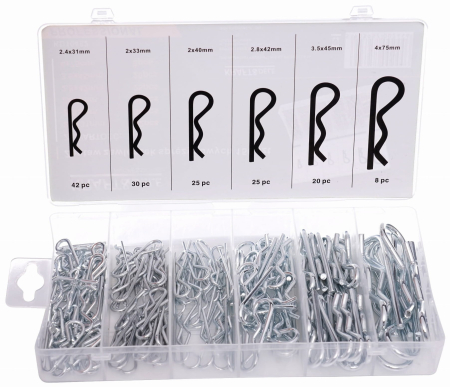 Altele - Trusa agrafe de siguranta arcuita stifturi 150piese (KD10482)