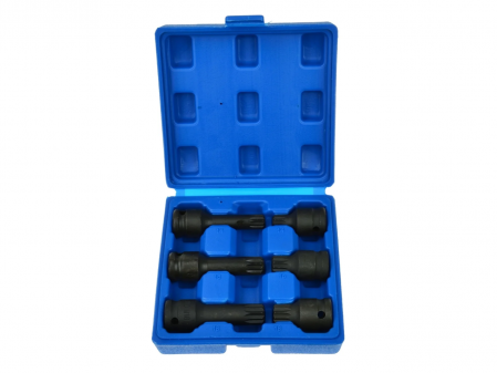 Biti hex/torx/spline - Trusa biti impact stelate M14 M16 M18 (G10515)