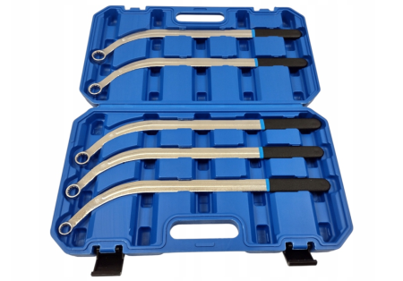 Trusa chei 13-19mm montat tensionat curele distributie, role intinzatoare, chei inelare brat lung (S11950) [2]