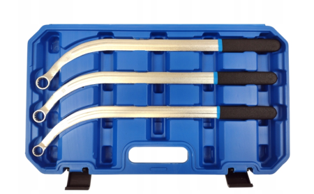 Trusa chei 13-19mm montat tensionat curele distributie, role intinzatoare, chei inelare brat lung (S11950) [5]