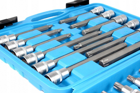Trusa chei biti torx ½ 26 piese scurte lungi (S10635) [4]
