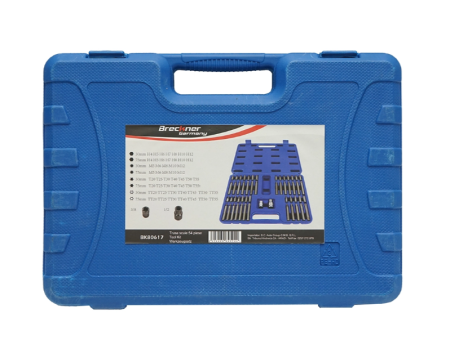 Trusa chei imbus, biti torx, hex si spline 54 piese DISMB85 (BK80617) [1]