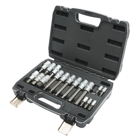 Scule Atelier Auto - Trusa chei imbus hexagonale metrice 17piese 3-14mm H3-H14 DISLN86 (BK78288)