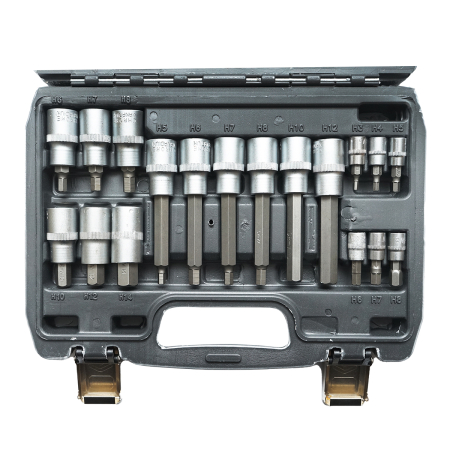 Trusa chei imbus hexagonale metrice 17piese 3-14mm H3-H14 DISLN86 (BK78288) [3]