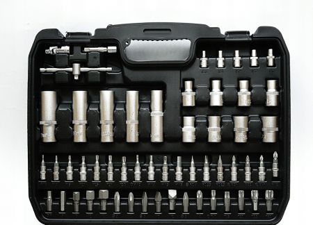 Trusa chei scule 108 piese, tubulare lungi capate surubelnita E torx (BK-108-01) [4]