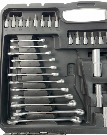 Trusa chei scule 216 piese, chei fixe combinate tubulare lungi capate surubelnita E torx (BX-009) [2]