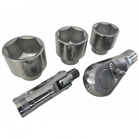 Trusa chei tubulare 21-65mm, hexagonale de forta 3 4 si 1 tol (SK-026-01) [6]