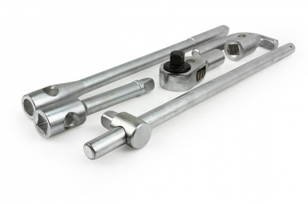 Trusa chei tubulare 26 piese 21-65mm bihexagonale 12 colturi de forta 3 4 și 1 tol (M58251) [9]