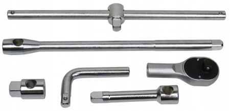 Trusa chei tubulare 26 piese 21-65mm hexagonale 6 colturi de forta 3 4 și 1 tol (M58254) [5]