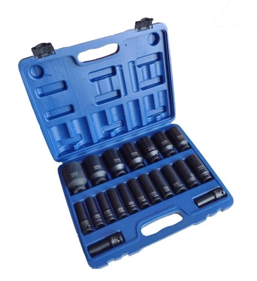 Scule Atelier Auto - Trusa chei tubulare de forta impact ½ 10-38mm intarite CR-Mo (S11661)