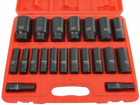 Trusa chei tubulare de forta impact ½ 10-38mm intarite CR-Mo (V39463) [3]
