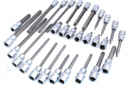Trusa chei XZN stelate spline ½ 26piese lungi (S-SS2612) [6]