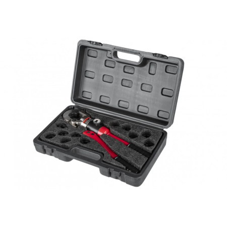 Trusa cleste hidraulic 12T sertizat tevi tip V U TH cu bacuri 16-32mm (AL55915C) [2]