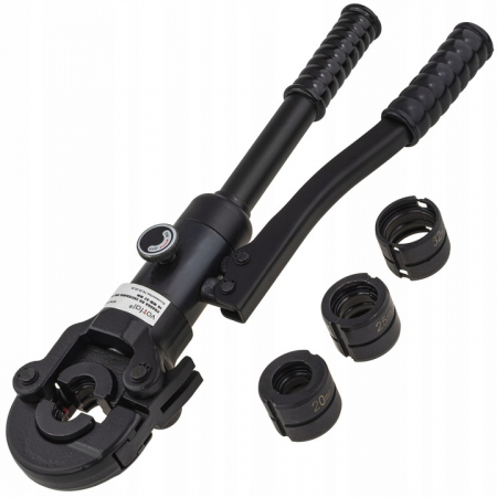 Trusa cleste hidraulic sertizat tevi tip PEX cu bacuri 16-32mm (VRF07223-2) [1]