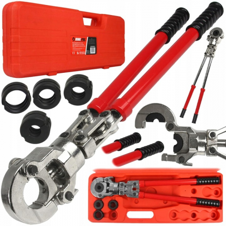 Trusa cleste sertizat tevi PEX AL cu cremaliera 4 bacuri 16-32mm (M55910) [5]