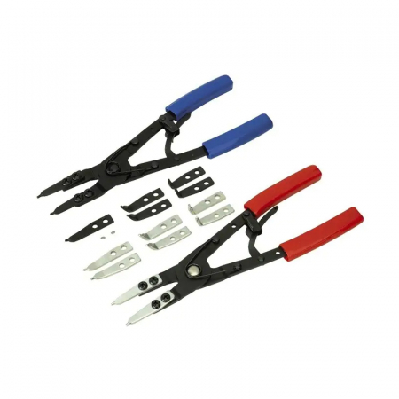 Trusa clesti sigurante Seeger interior exterior cap schimbabil (S-SR10P) [1]