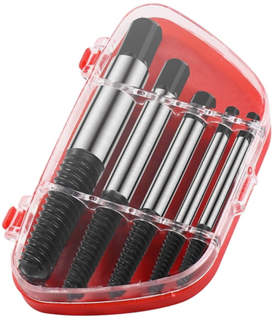 Trusa complet extras suruburi rupte burghie extractoare 3-22mm cu filet invers 5 piese (KD10263) [1]