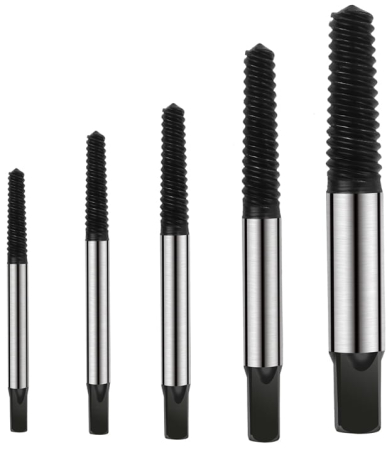 Trusa complet extras suruburi rupte burghie extractoare 3-22mm cu filet invers 5 piese (KD10263) [4]