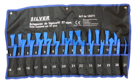 Extras demontat tapiterie pini conectori - Trusa demontat radio tapiterii cleme auto 27piese (S10271)