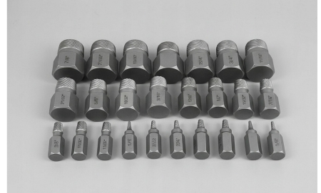 Trusa extractoare pentru suruburi rupte 25piese (V86487) [7]