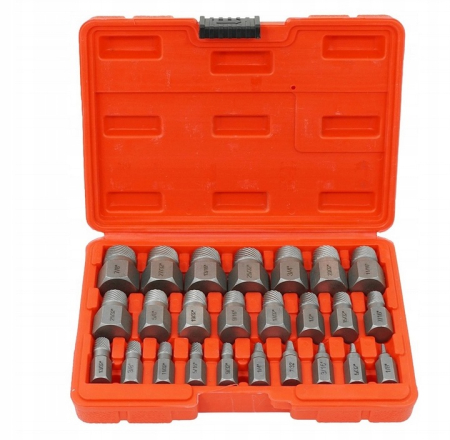 Trusa extractoare pentru suruburi rupte 25piese (V86487) [10]