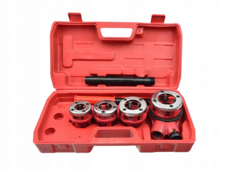 Filetare Reparatie filete / anvelope - Trusa filetat teava tevi  ½, ¾, 1, 1 ¼ (S10430)