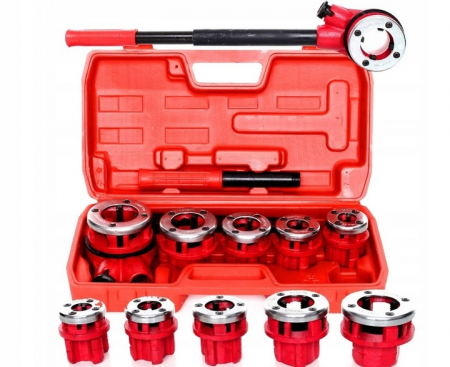 Filetare Reparatie filete / anvelope - Trusa filetat teava tevi 5piese  ⅜, ½, ¾, 1, 1 ¼ (KD331)