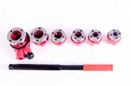 Trusa filetat teava tevi 6piese ¼, ⅜, ½, ¾, 1, 1 ¼ (M55620) [2]