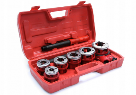 Trusa filetat teava tevi 6piese ¼, ⅜, ½, ¾, 1, 1 ¼ (M55620) [1]