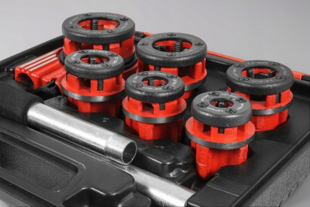 Trusa filetat teava tevi 6piese  ¼, ⅜, ½, ¾, 1, 1 ¼ (V07516) [8]