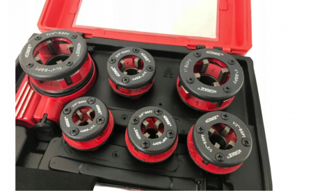 Trusa filetat teava tevi 6piese  ¼, ⅜, ½, ¾, 1, 1 ¼ (V07516) [2]