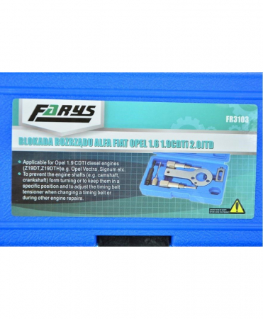 Trusa fixare blocare distributie motoare FORD OPEL FIAT ALFA ROMEO (FR3103) [3]