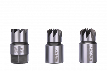 Trusa freze pentru injectoare 17piese curatat reconditionat orificiu scaun (KD12504) [9]