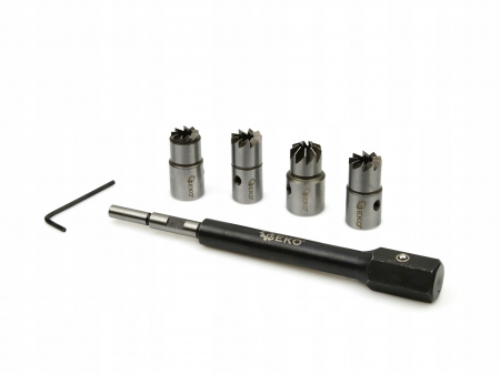 Trusa freze pentru injectoare 5piese curatat reconditionat orificiu scaun (G02659) [2]