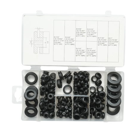 Trusa garnituri cauciuc tip inel trecere cabluri 180 piese DISUH59 (BK99853) [1]