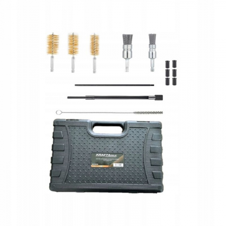 Trusa perii curatare canale injectoare bujii 14 piese (KD10048) [1]